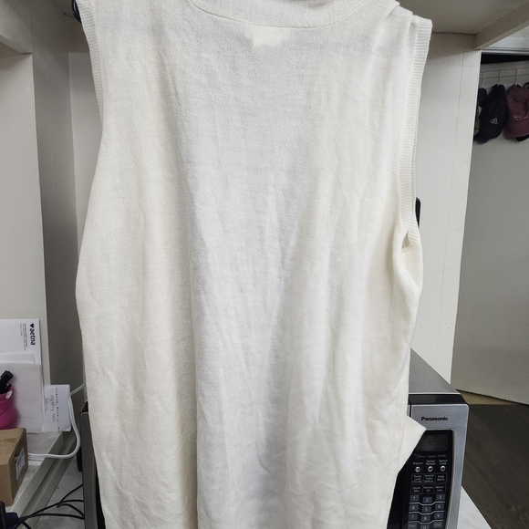 Elegant Cream Open-Front Cardigan - Picture 5 of 5